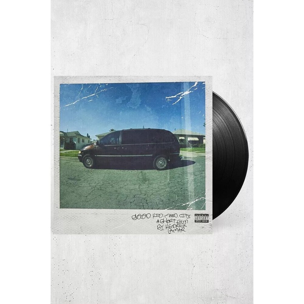 Kendrick Lamar Good Kid, m.A.A.d city LP Vinyl Record Album New